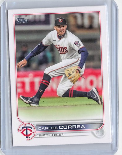 2022 Topps Update #US39 Carlos Correa Advanced Stat #/300