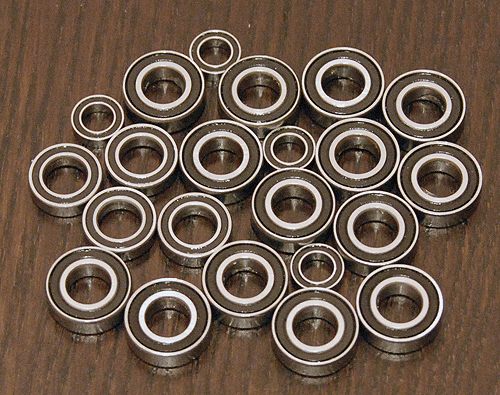 HPI VORZA FLUX / APACHE C1 FLUX / APACHE SC FLUX Rubber Sealed Ball Bearing Set - Picture 1 of 1