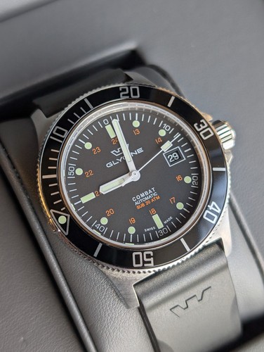 Glycine - Combat Sub Automatic Wrist Watch with Box - GL0087 - Picture 16 of 20