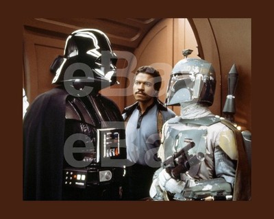 Star Wars (1980) David Prowse, Jeremy Bulloch, Billy Dee Williams 16x12 Foto