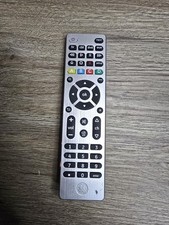 GE Universal Remote Control TV Control Replacement 4-Device, Silver, 33709