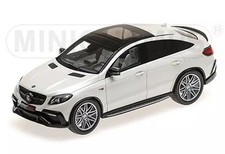 BRABUS 850 AUF 1/43 Mercedes GLE 63 S Silver Mini Car Used [Age 13+]