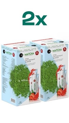 Matcha Premium Japanischer Erdbeergeschmack Detox Fettverbrennung Form Matcha Tee