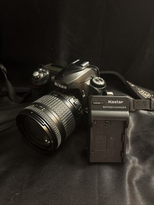 Nikon D50 DSLR Camera Sigma AF 28-80mm 1:3.5-5.6 Aspherical Lens Charger Battery