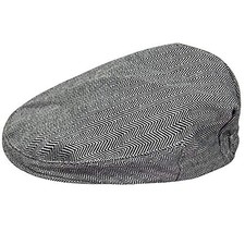 Baby Boys Tweed Vintage Drivers Cap Kids Beret Hat 6-12 Months Dark Gray