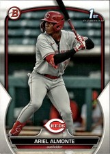 2023 Bowman Prospects #BP-78 Ariel Almonte Cincinnati Reds