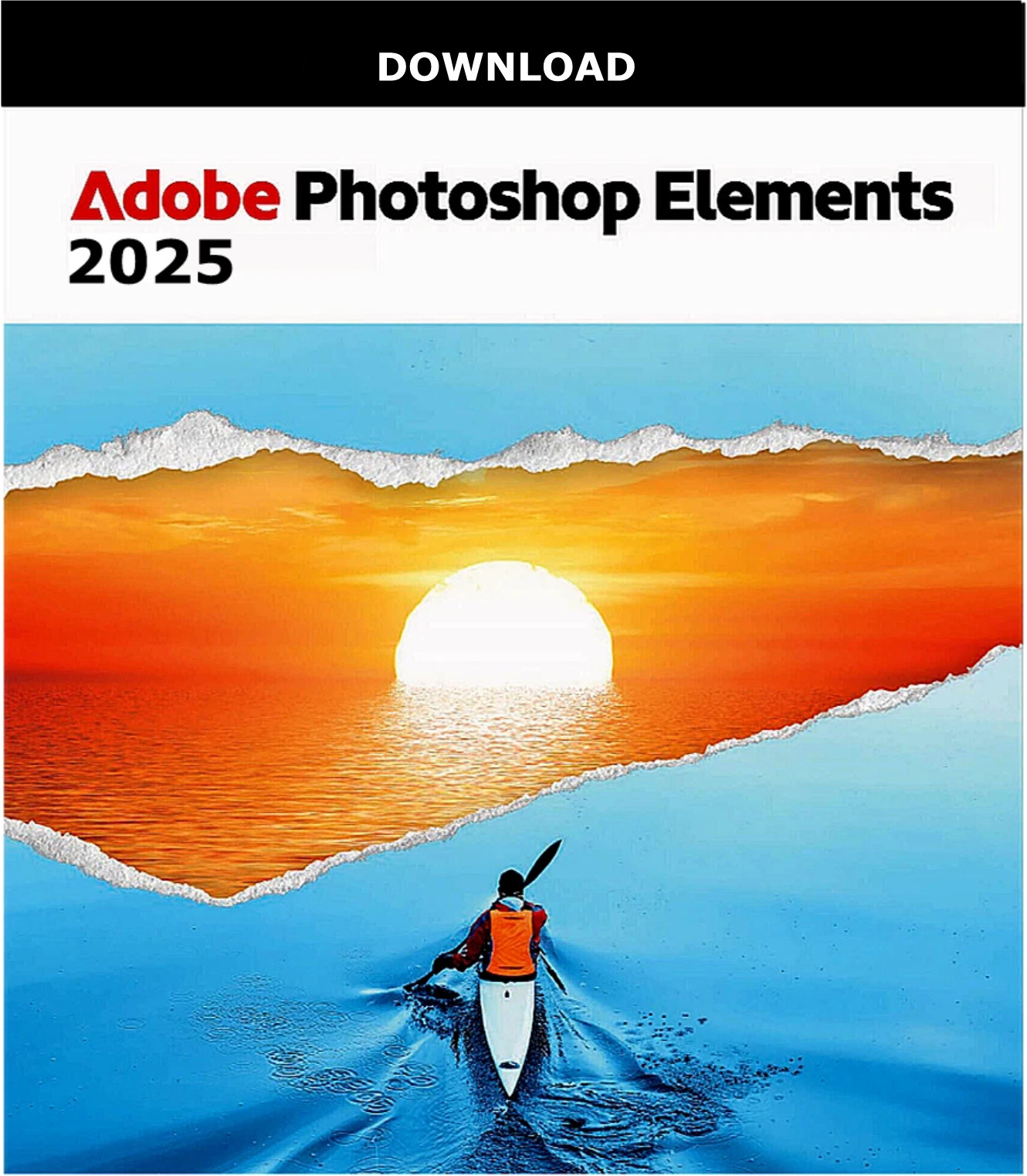 Photoshop Elements 2025 - Very Latest Version - Windows 