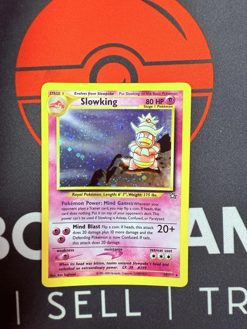 Slowking Holo Neo Genesis 2000 Pokemon #11