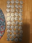 Kennedy Half Dollar 1965-1969 40% Silver roll Circulated 20 Coins