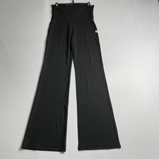 VUORI Halo Foldover Pants Women's Size S Black Heather VW4339