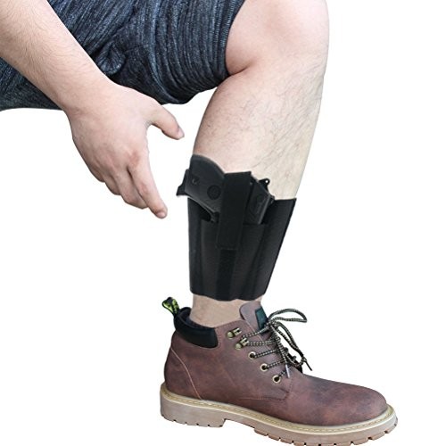 Ankle Holster with Padding for Concealed Carry with Elastic Secure Classical - Picture 7 of 7