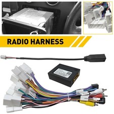 16 Pin Car Stereo Radio Power Harness Cable Wire Adapter Fit Toyota With Jbl Amp