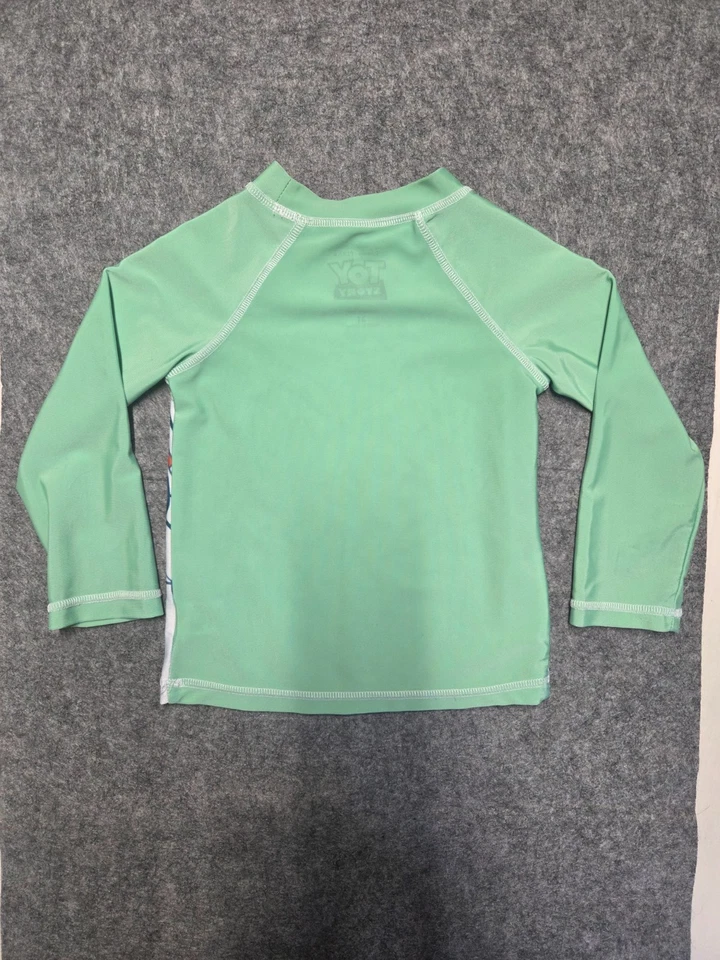 Camiseta Disney Toy Story Niños Talla 3T Verde y Blanco Cuello Redondo Estampado Gráfico Foto 2 de 4