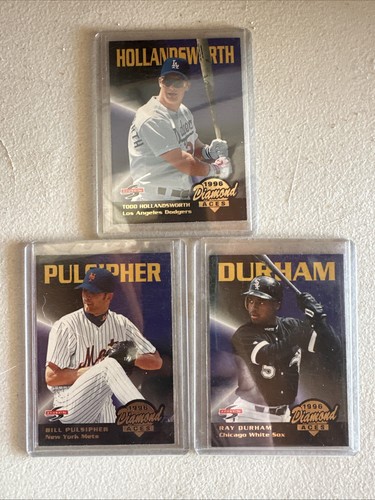 1996 SCORE DIAMOND ACES CARDS Bill Pulsipher Ray Durham Todd Hollandsworth