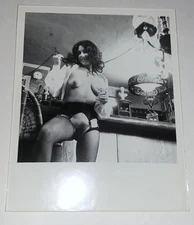 Vintage 60’s Girl Pretty PIN UP Risque  Original B&W Girlie Photo #28