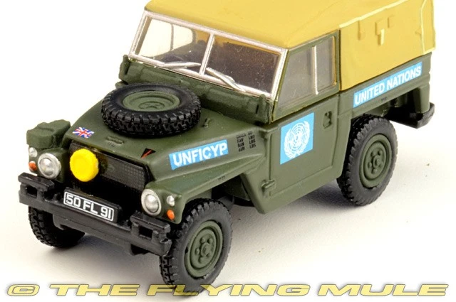 Oxford Diecast 1:76 Land Rover 1/2-Ton Lightweight United Nations - Image 3 of 4