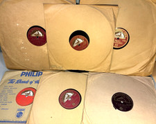 The Gramophone HMV Shellac x 6 78RMP Vintage Various Artists 4 Small 2 Large