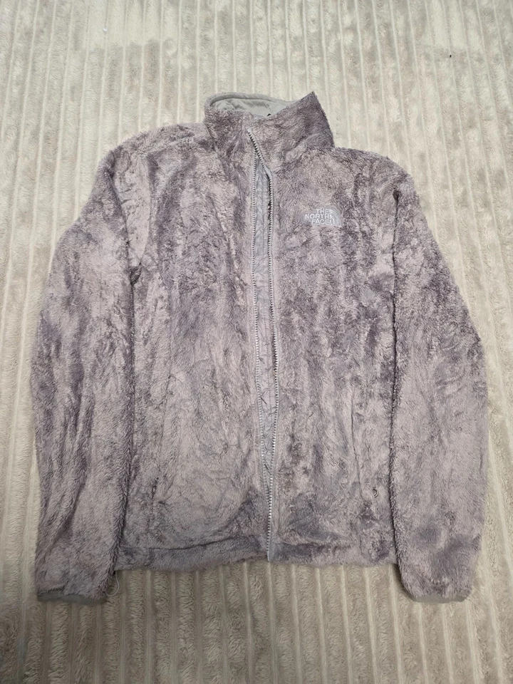 The North Face Fleecejacke Grau Teddy-Fleece Gorpcore #264 - Bild 1 von 4