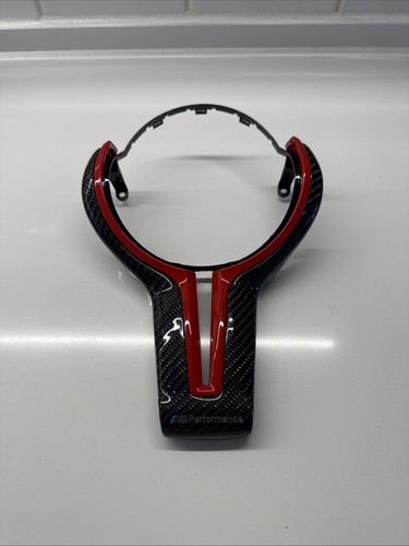 BMW F80 F83 F83 F87 F10 F12 F13 M Performance Steering Wheel Cover Carbon Fibre