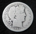 1894-O Barber Half Dollar * 90% Silver * 6172