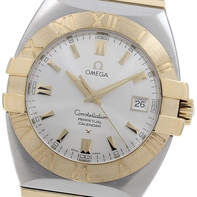 OMEGA Constellation 1213.30 Double Eagle Perpetual Calendar Quartz Men's_968316
