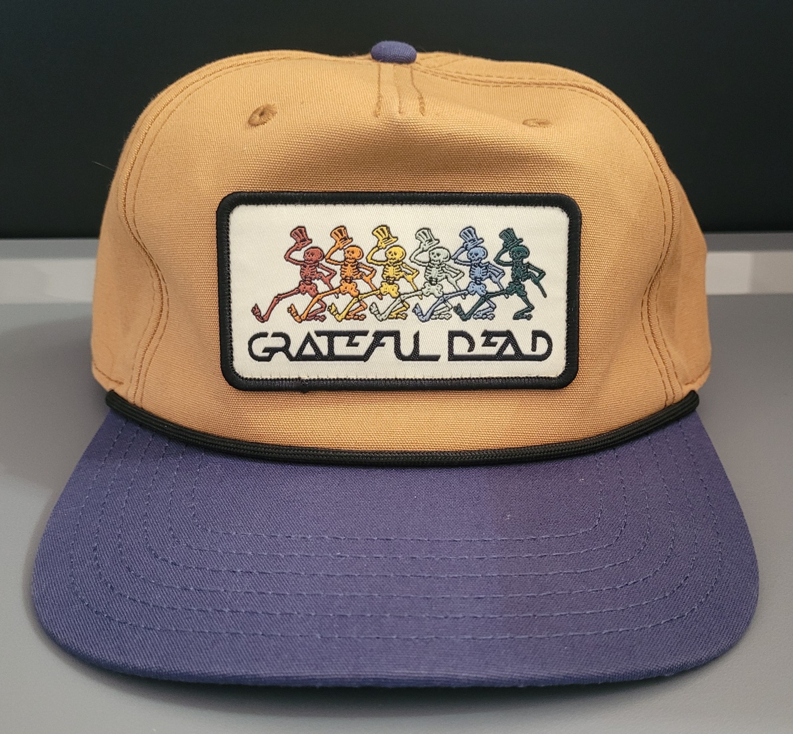Grateful Dead Patch Adult Adjustable Snapback Hat… - image 1