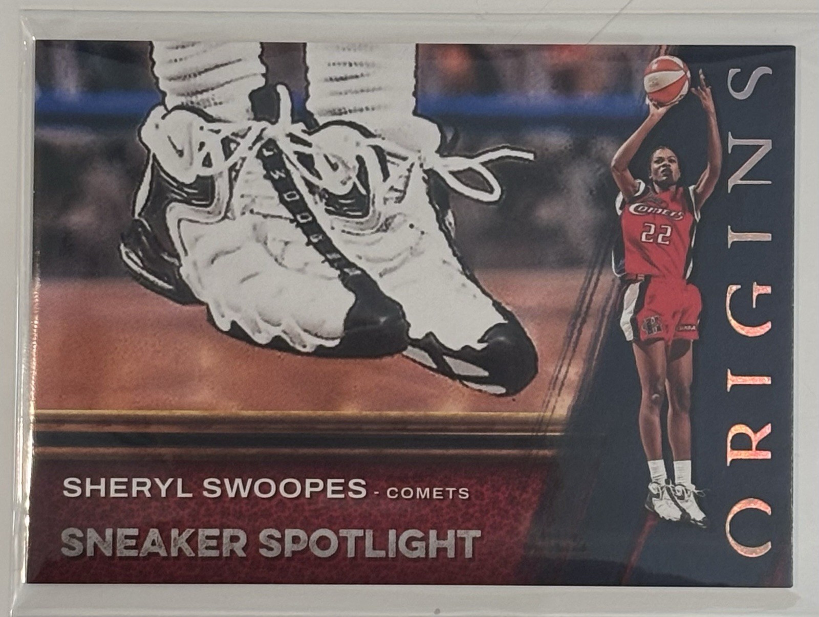 Sheryl Swoopes 2024 Panini ORIGINS WNBA Sneaker Spotlight Case Hit