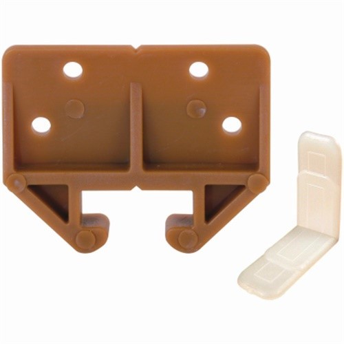 Prime-Line Plastic Center Guide Drawer Track Guide 2 pk (Pack of 6) - 第 2/3 張圖片
