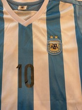 Lionel Messi 10 AFA Youth Jersey Argentina, Size 24