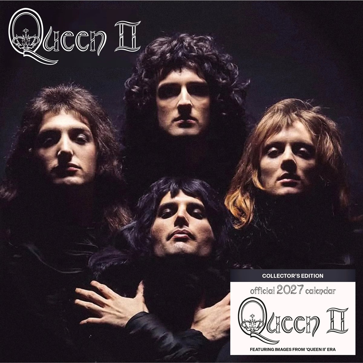 Rackhams Queen Record Collector's Edition Calendar 2027, Wall Calendars, Month To View, Entertainment, Gift - Image 4