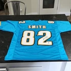 Jimmy Smith Signed Jacksonville Jaguars #82  Custom Football Jersey Autographed