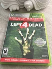 Left 4 Dead Microsoft Xbox 360, 2008, Complete in Box