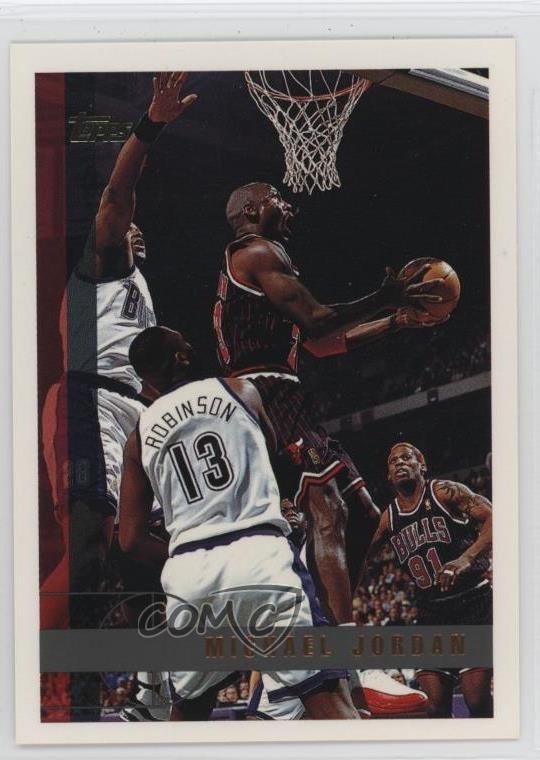 1997-98 Topps Michael Jordan #123 HOF 8y1