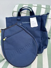 Lululemon Racket Bag 19L Navy Blue Canvas