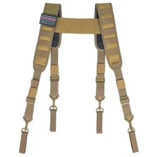 MELOTOUGH Tactical Suspenders for Duty Military Belt Harness Police Suspenders L