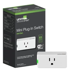 Smart Wi-Fi Plug w/ Matter, Alexa Google Siri Control, Wireless Outlet for Home