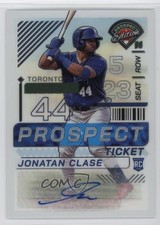 2024 Panini Prospect Edition Holo Signatures Jonatan Clase #77 Auto 16wc