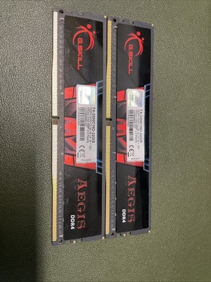 32GB Dual-Channel-Kit | G.Skill Aegis DDR4 3200 MHz C16D RAM | 2x16GB