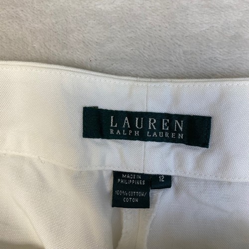 Pantalones cortos de golf Lauren Ralph Lauren blancos para mujer talla 12 nuevos con etiquetas - Imagen 4 de 9