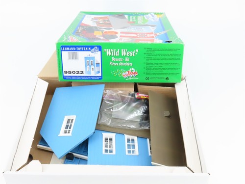 G 1/22,5 Lehmann Toy Train Bausatz #95022 Haus "Wilder Westen" - teilmontiert