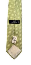 Brooks Brothers “346” Green Geometric Silk Tie Stain Resistant USA Made NWT