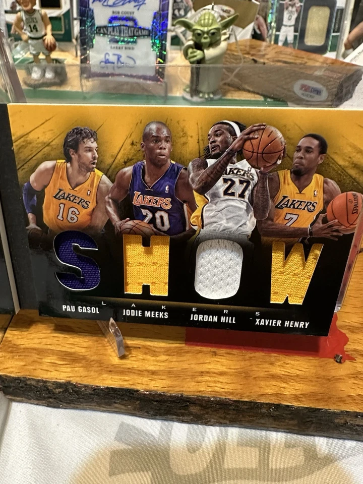 KOBE BRYANT GAME WORN JERSEY LOS ANGELES LAKERS BOOKLET PAU GASOL STEVE NASH - Image 3 of 4