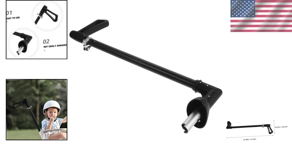 Accesorios ergonómicos para scooter mango de empuje para cochecitos Foto 2 de 4