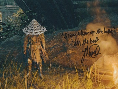 Shaun Dooley handsigniertes 8 x 6 Zoll Elden Ring Foto