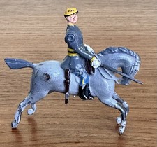 Britains Lead Toy Soldier Civil War Confederate Cavalry Officer On horseback