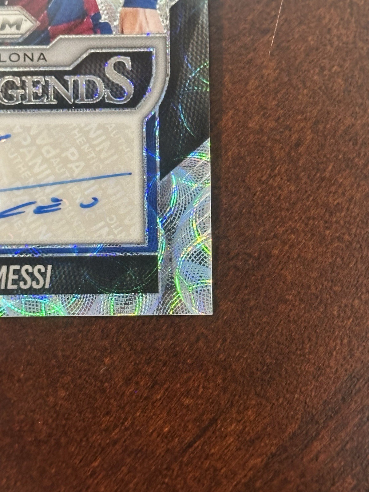 2025-26 Prizm FIFA Lionel Messi Club Legends Signatures Choice Auto #CL-LM view 3
