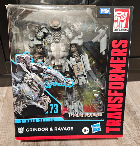 Hasbro Transformers Studio Series 73 Leader Class Grindor and Ravage - NEW
