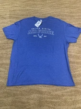 United States Air Force Falcons Men’s XL Short Sleeve T-Shirt NCAA Blue Jerzees
