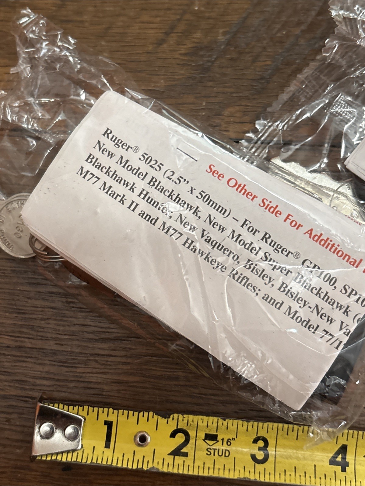 Lot of 2 RUGER ~ FACTORY GUN TRIGGER LOCKs ~ 2 KEYS each ~ MODEL 5025 ~ NEW!