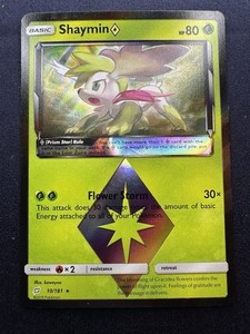 Shaymin Prism Star 10/181 Team Up Holo